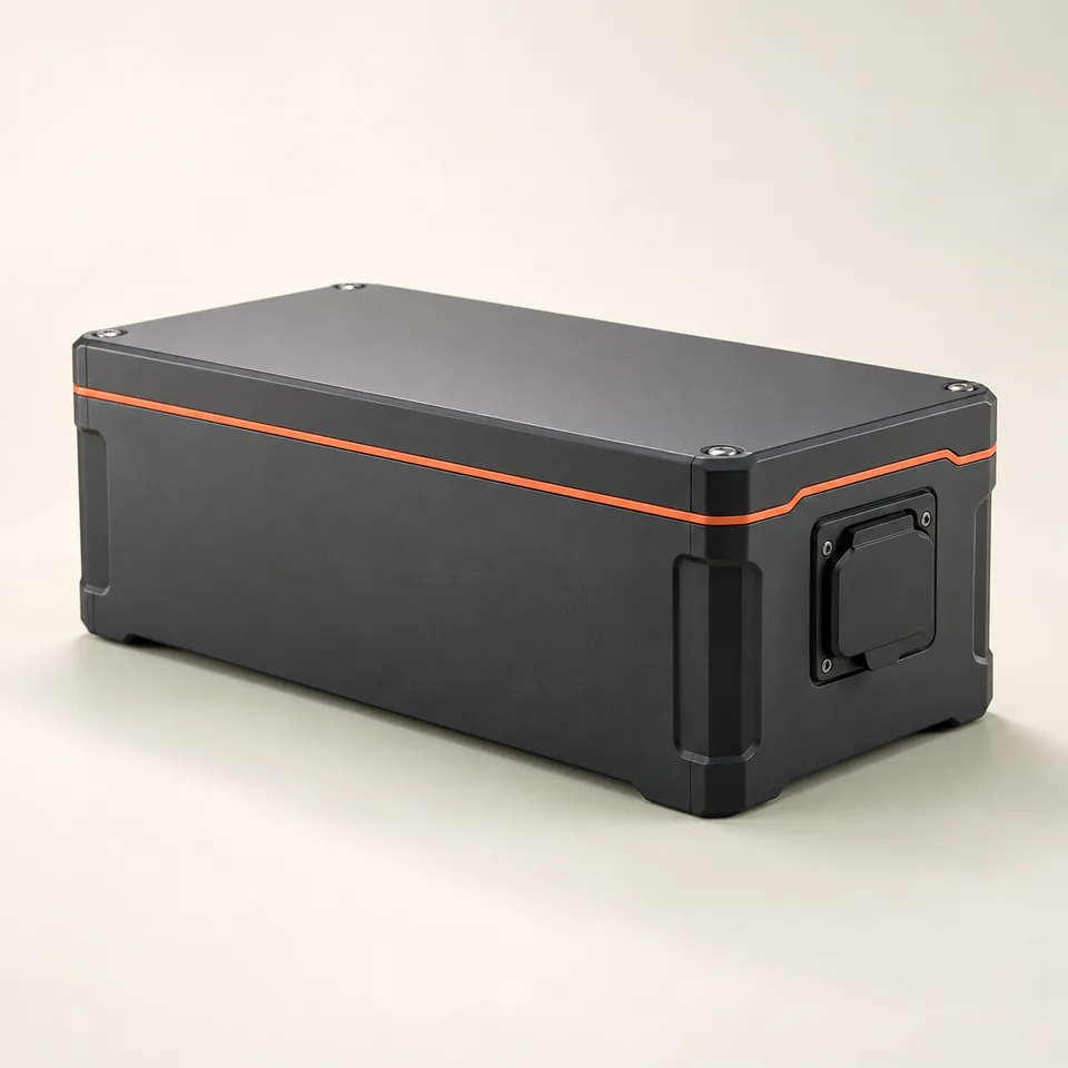 12.8V 50Ah LiFePO4 Pack configuration illustration